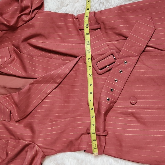 Adelyn Rae Kayla Pinstripe Blazer Dress - Picture 14 of 14